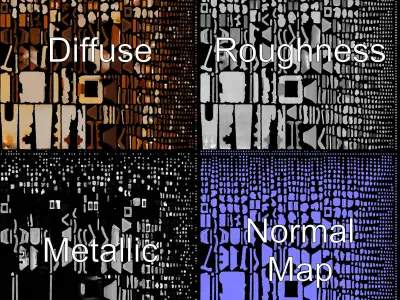 Oriental Lighthouse with Lanterns Model Pack Low-poly 3D model