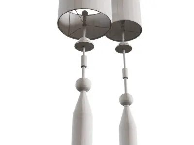 Roche Bobois Hannibal Floor Lamp 3D model