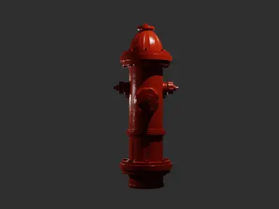 Fire Hydrant 3D model