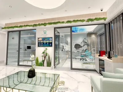  Dentist Clinic Office Interior Low-poly 3D model