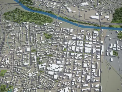 Macon  Low-poly 3D model