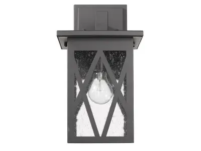 Dunphy Seeded Glass Outdoor Sconce 3D model