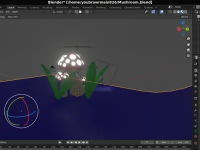Mushroom Free 3D model