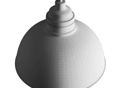 Lindby Cliona black 3D model