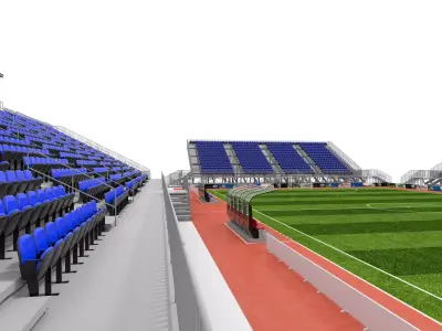 Futsal Arena 04 3D model