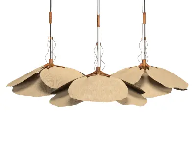Uchiwa pendants 3D model