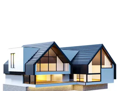 MODREN HOUS N5 3D model