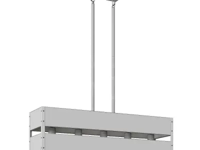 Abygayle Kitchen Island Pendant Light 3D model