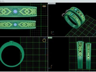 WEDDING RING 3D print model