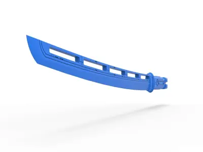 Sword of Hawkeye Ronin Scale 1 to 6 from Avengers Endgame 3D print model