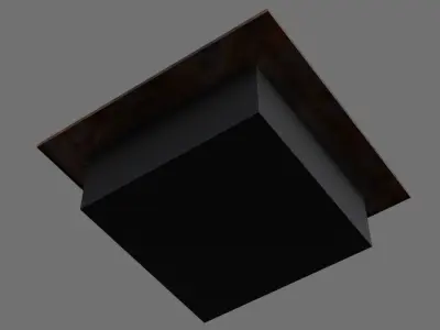 Air Vent 3B Low-poly 3D model