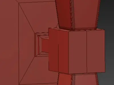 Quartz 1 Light Sconce 3D model