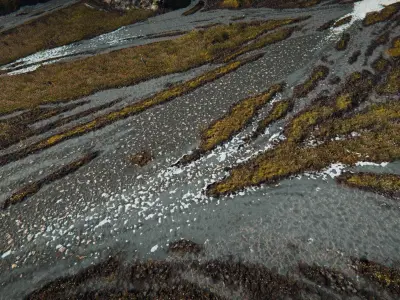 Mountain Lake Valley Environment - Unity 2017 Project Low-poly 3D model