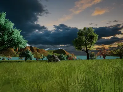 Stylized Procedural Ecosystem