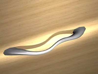 handle Low-poly 3D model