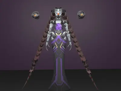 stalker cyber 3D model