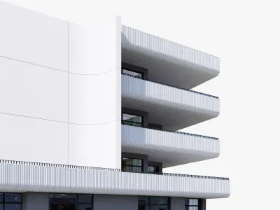 apartment Low-poly 3D model