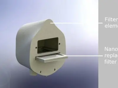 oOXOo - protective mask with double protection 3D print model