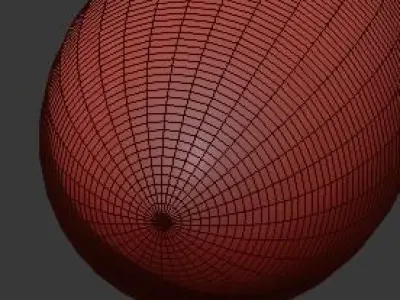 Lotus Chandelier Horizontal 3D model