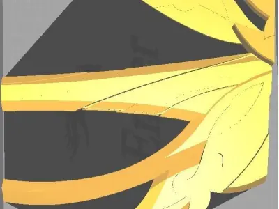 Light of foliar 3D model