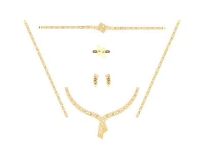 Light Waterway Full Set - 7 Sets - 3D Jewelry Model - 14-16 gr 3D print model