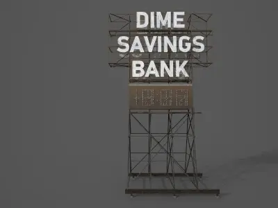 Billboard v2 3D model