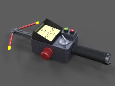 Cosplay Psychokinetic Energy Meter from Ghostbusters 3D print model
