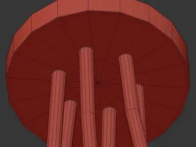 Flow Chandelier 3D model