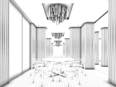 Business - Food Beverage 7-061 3D model