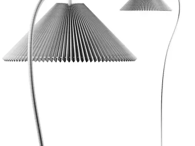 Urban Outfitters Sanna Floor Lamp 3D model