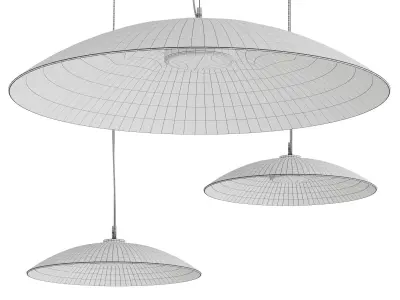 Rakumba SAYA Hanging lamp 3D model