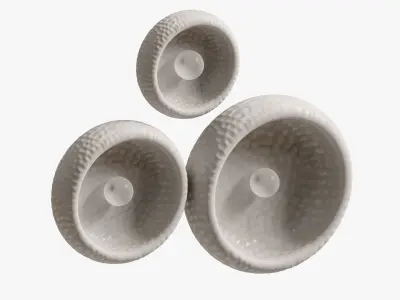 Wall lamp Mache 3D model