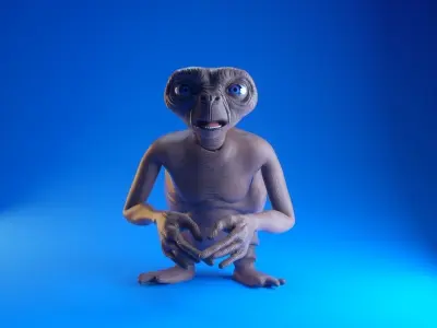 ET THE EXTRATERRESTRIAL 3D model