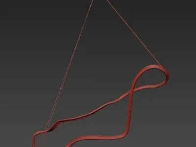 Sculptural Twists And Turns Create 3D model