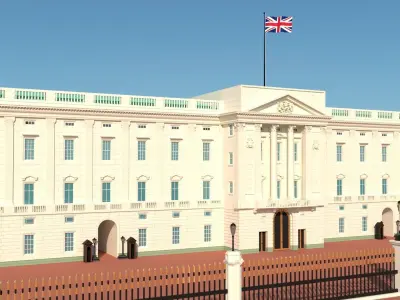 Buckingham Palace 3D model