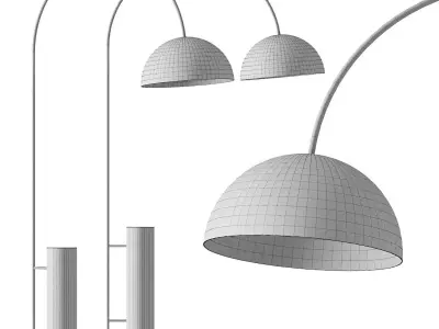 Ettore Floor Lamp NV Gallery 3D model