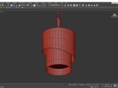 Gigi Pendant Light Low-poly 3D model