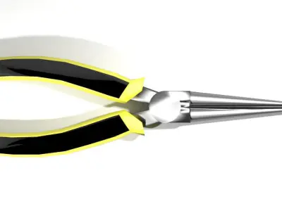 Mechanical Handtools - Round-nose Pliers 3D model