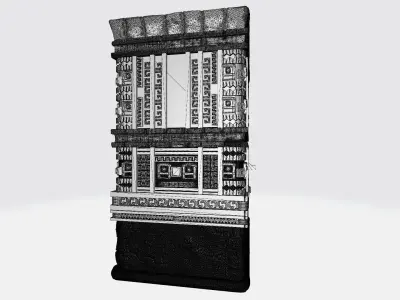 Grand build of Maya 3D print model