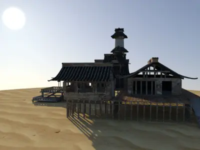 Exterior Scene 3D model 3D model buy