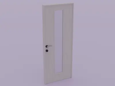 Interior Door V3 3D model
