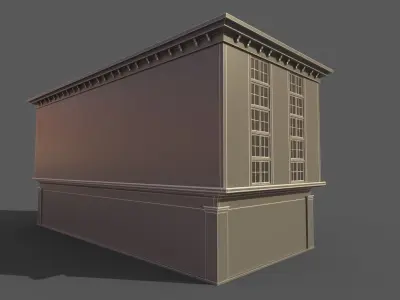 building 9 3D model