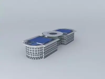 Wuhan International Convention and Exhibition Center 3D model