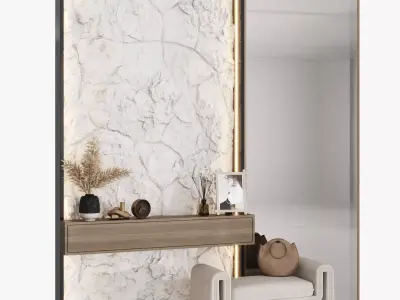 Hallway composition 14 3D model