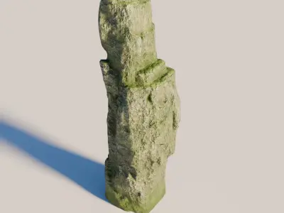 Rock 4 Low-poly 3D model