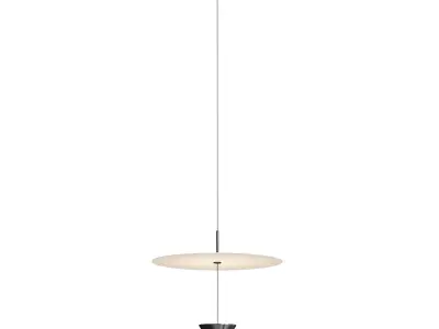 Minimalist Flying Saucer Chandelier 3D model