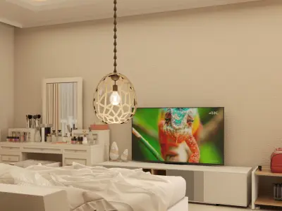 Arabic Hotel Room 3D model