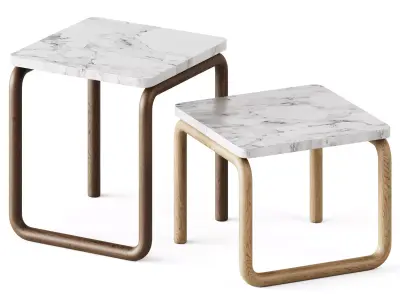 Public Tubing Table by Public Studio 3D model