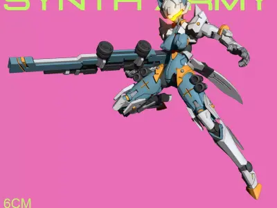 SA-24 Sekhmet 3D print model