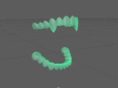 Grillz teeth  3D model